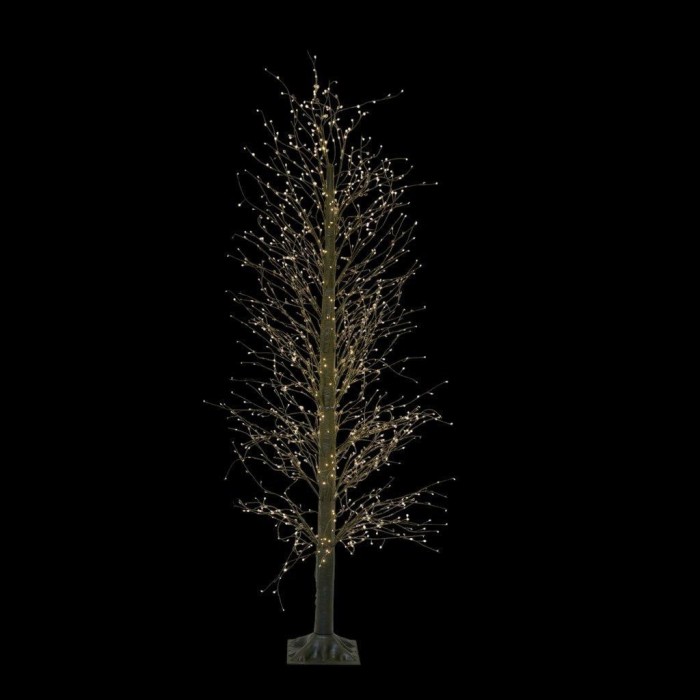 ALBERO LUMINOSO CM.210 LED 1400 NERO